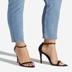 Teina Two Strap Heeled Sandal